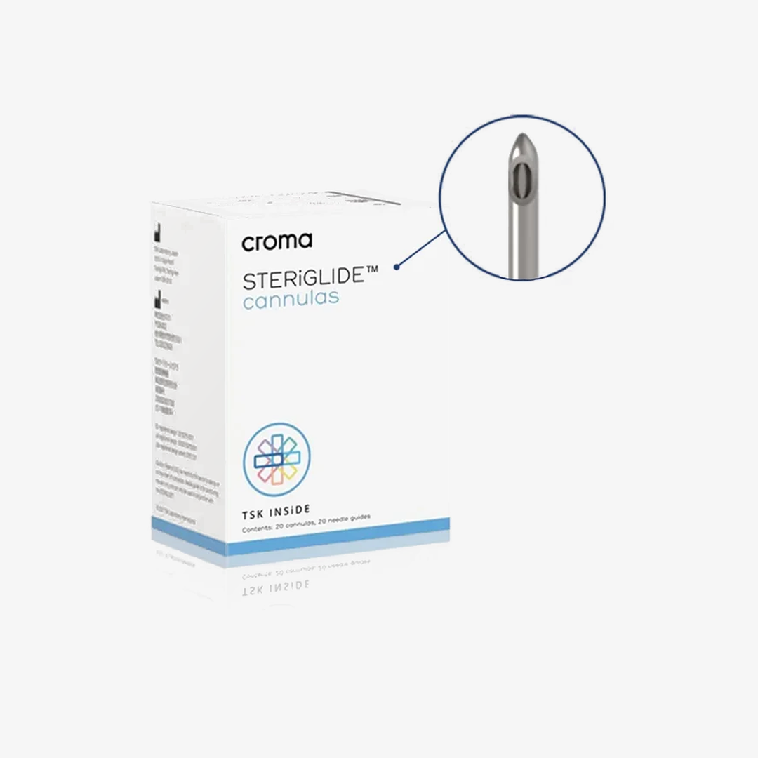 Croma TSK Steriglide Cannula 27G x 50mm - SGC-27050-C020 (20 kits)