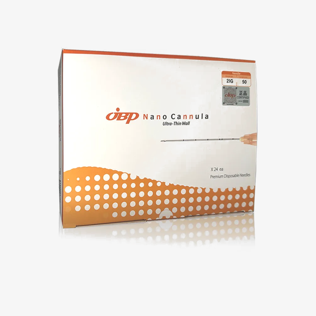 JBP Nano Cannula 21G x 50mm (24 cannula kits)
