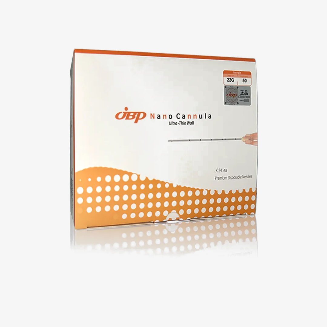 JBP Nano Cannula 22G x 50mm (24 cannula kits)