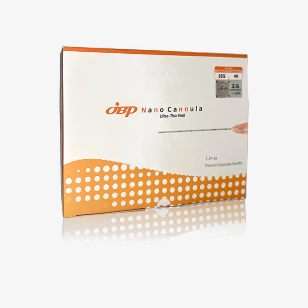 JBP Nano Cannula 25G x 40mm (24 cannula kits)