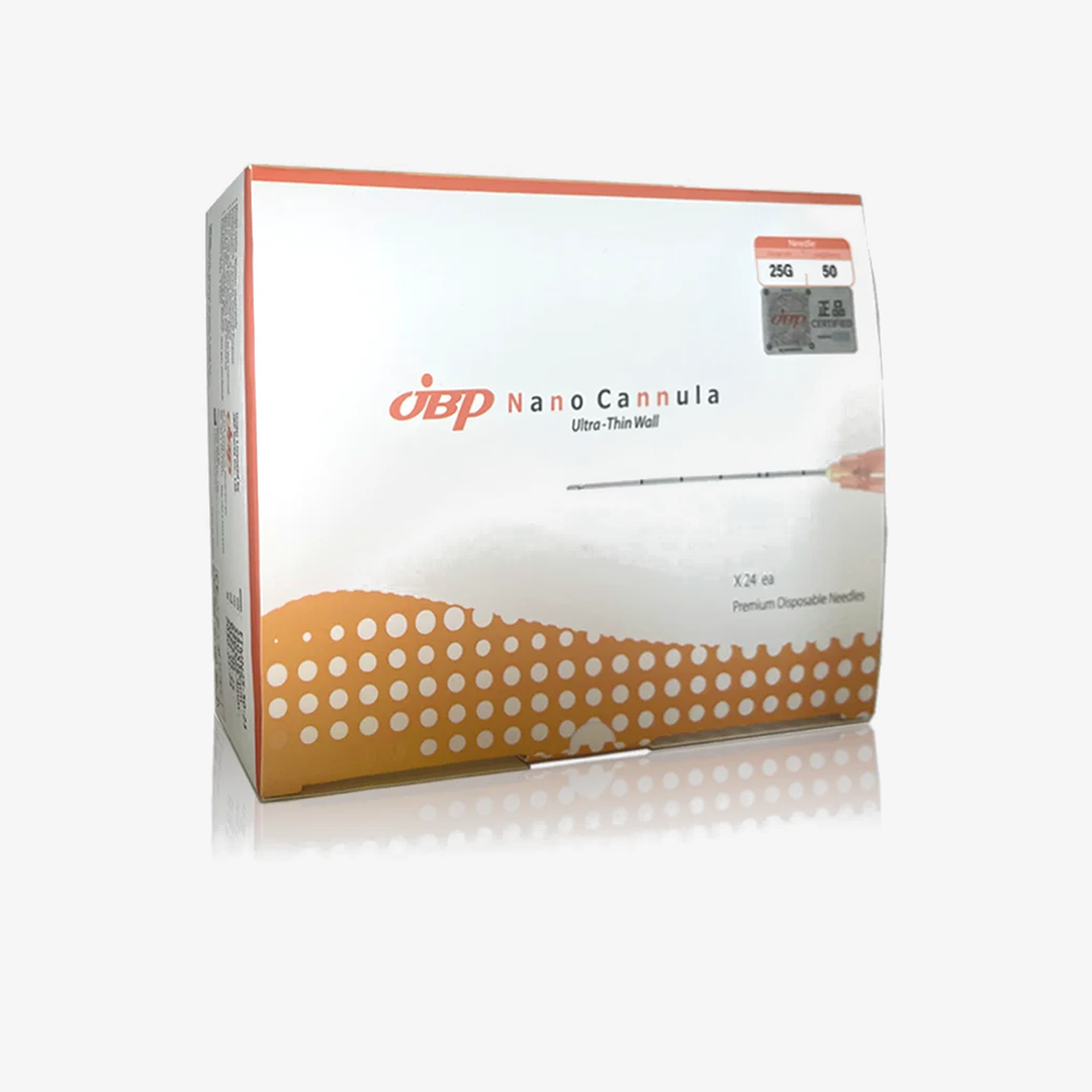 JBP Nano Cannula 25G x 50mm (24 cannula kits)