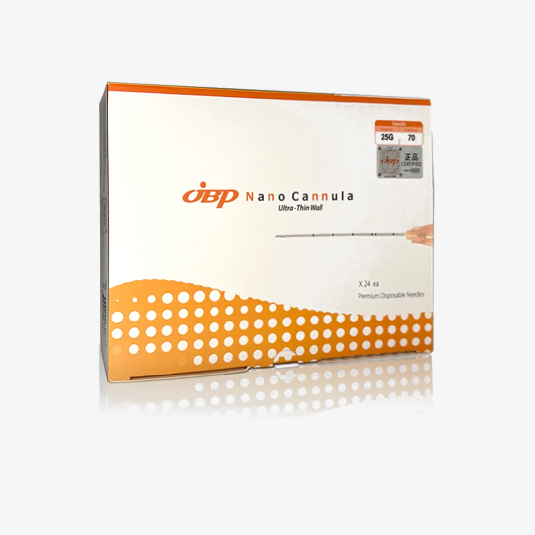 JBP Nano Cannula 25G x 70mm (24 cannula kits)