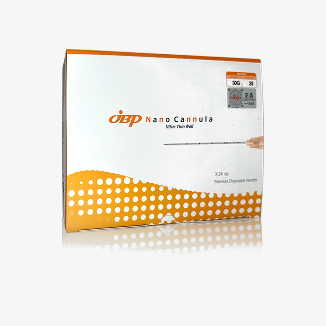 JBP Nano Cannula 30G x 25mm (24 cannula kits)