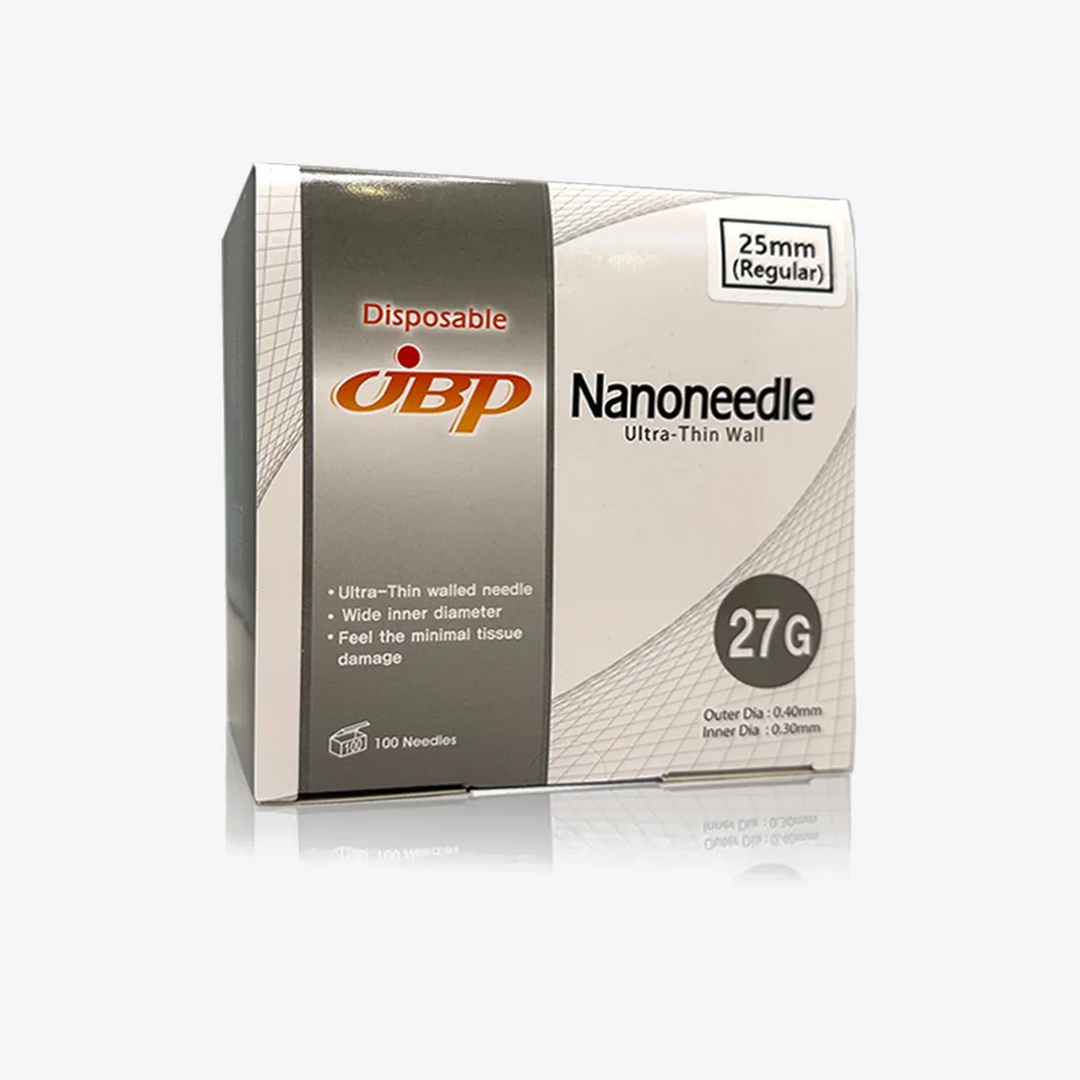 JBP Nanoneedle 27G x 25mm (100 needles)