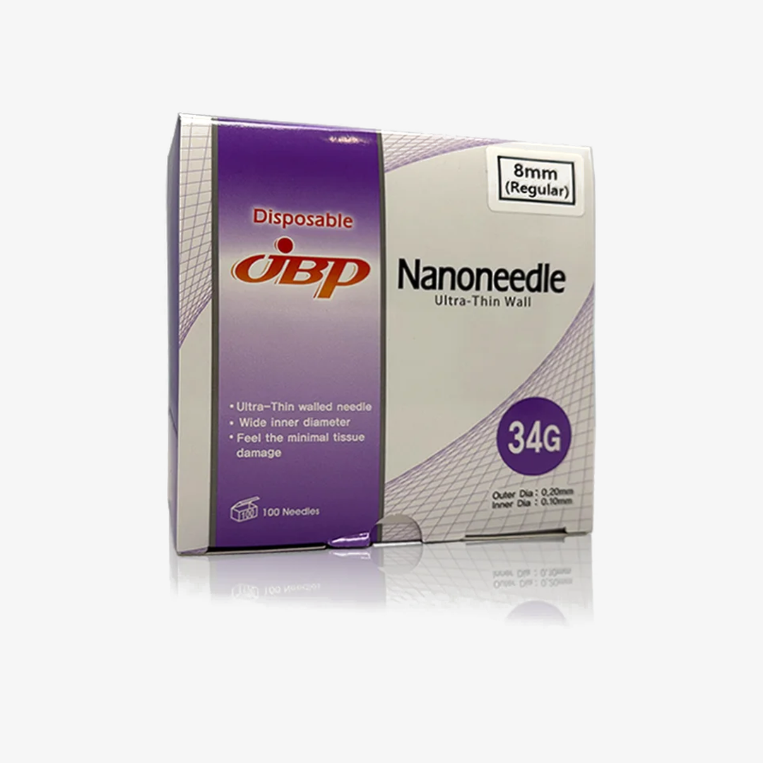 JBP Nanoneedle 34G x 8mm (100 needles)