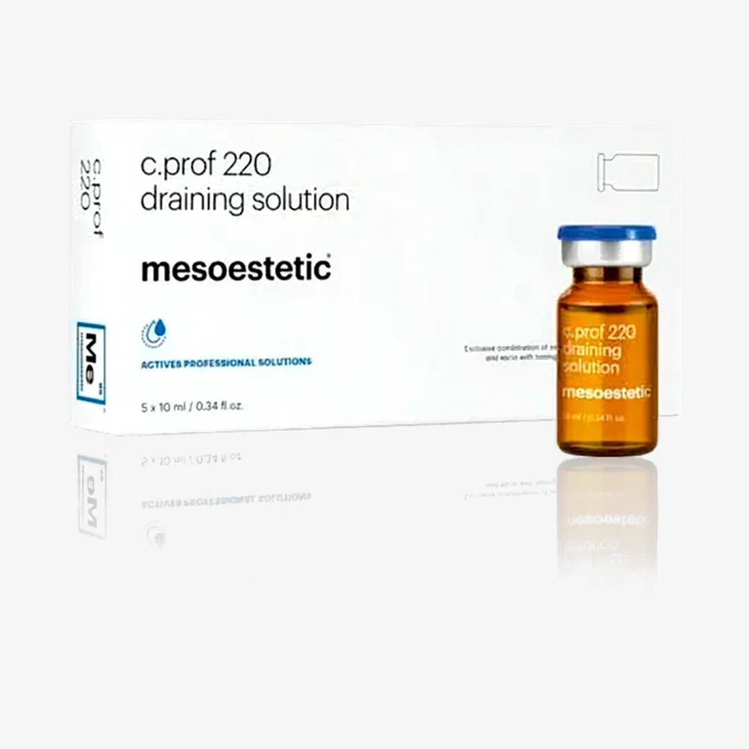 Mesoestetic C.prof 220 Draining Solution (5 × 10 ml)