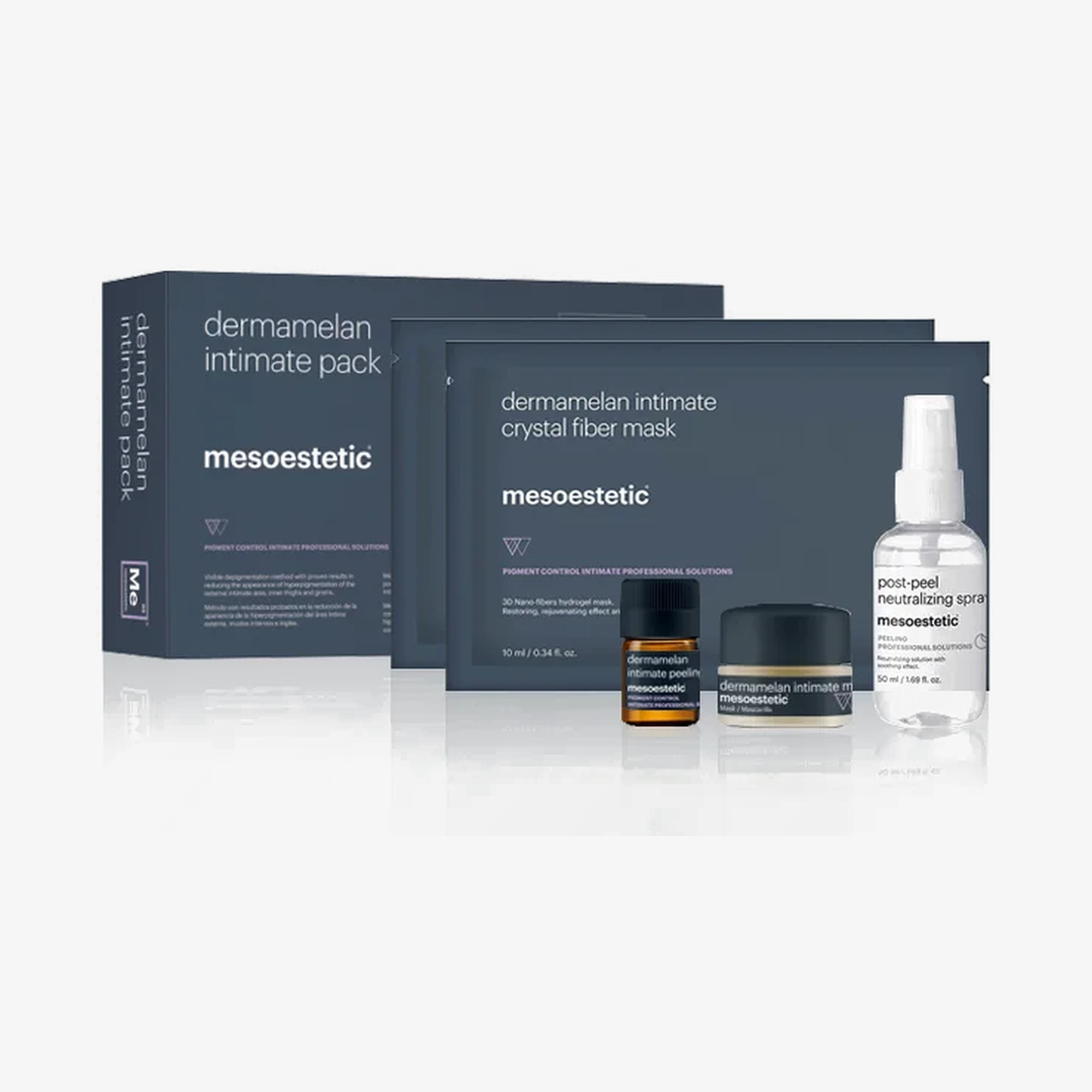 Mesoestetic Dermamelan Intimate Pack (4 ml + 7 ml + 10 ml + 2 × 50 ml + film)