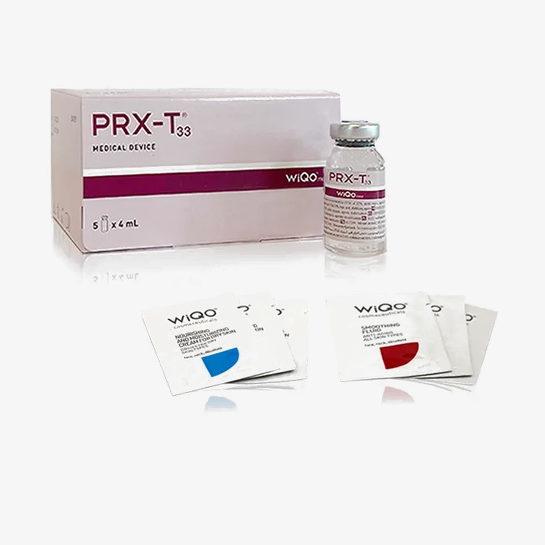 PRX-T33 & WiQo Package (5 × 4 ml + 60 × 1 ml fluid + 60 × 1 ml cream)