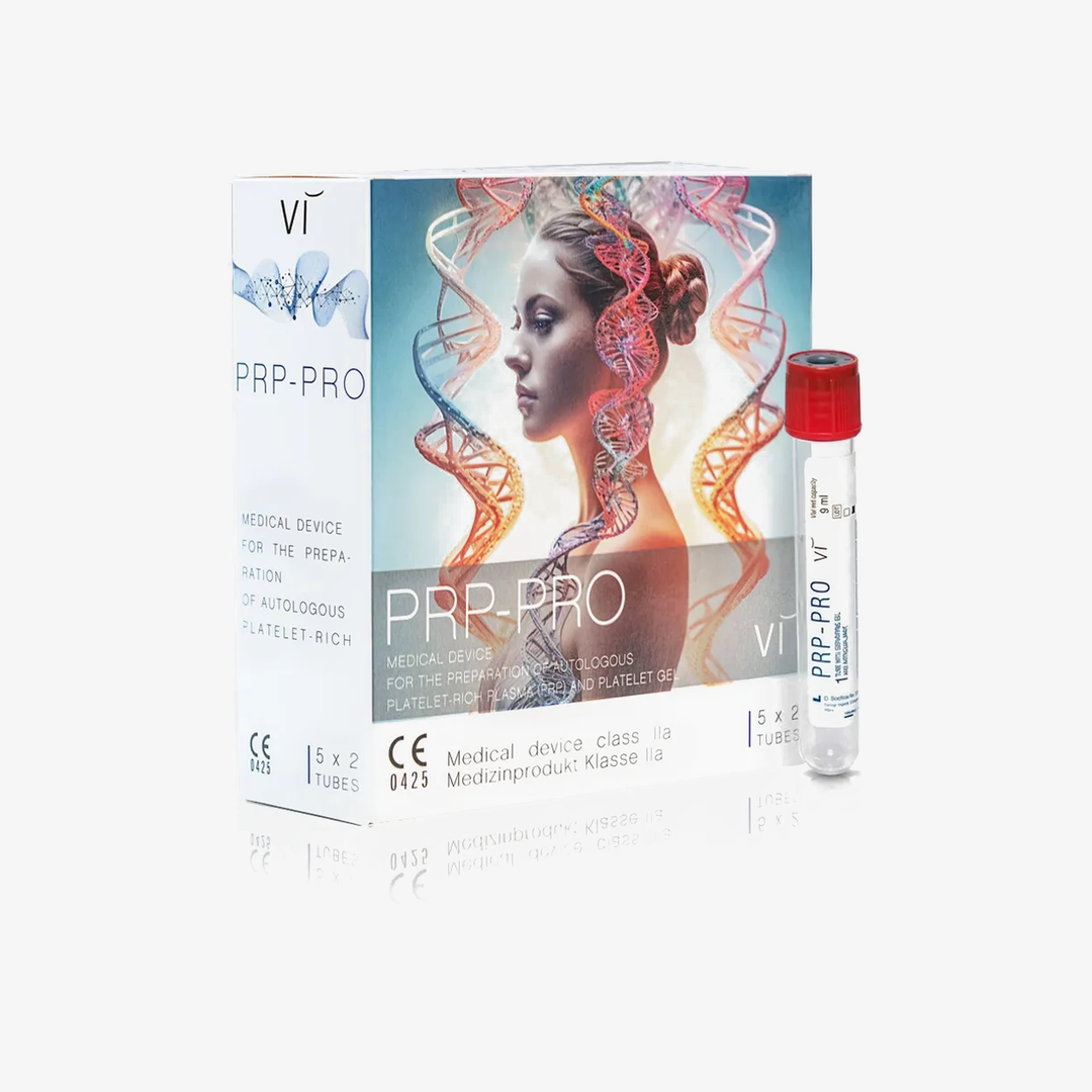 VI PRP-Pro Gel Tubes (10 empty tubes × 9 ml)