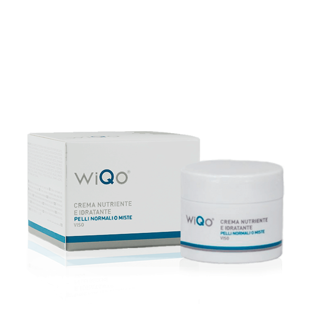 WiQo Nourishing and Moisturising Face Cream For Normal Or Combination Skin (1 x 50ml)